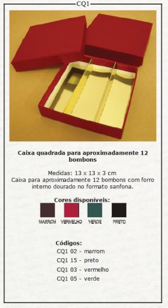 Caixa Quadrada