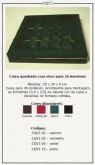 Caixa Quadrada com Visor