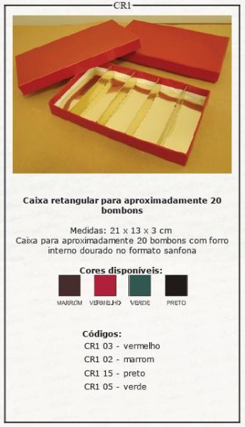 Caixa Retângular